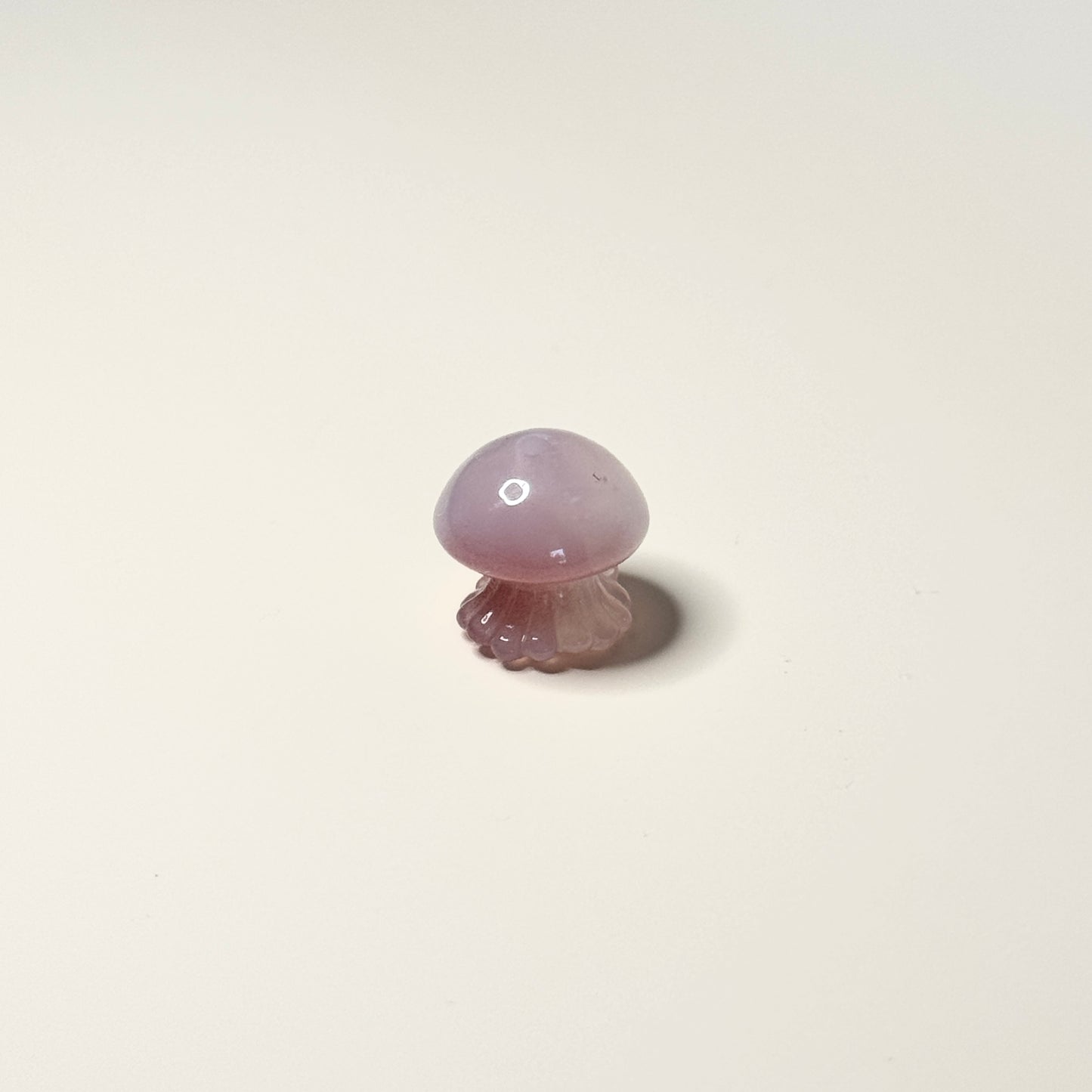 Jellyfish🪼- Hand-Carved Agate for Meditation & Gifting & DIY